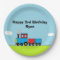 "Train" Personalized Paper Plates