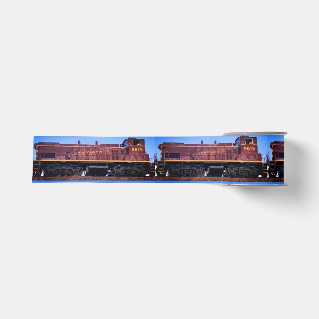 Train Photo Grosgrain Ribbon (Front)