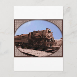train postcard