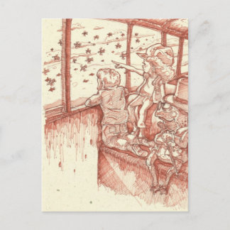 Train Postcard