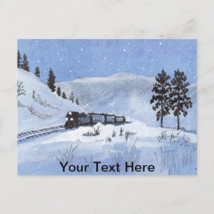 Train Postcard