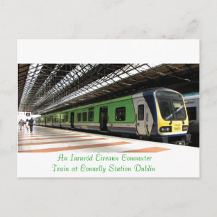 Train postcard
