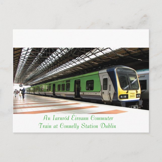 Train postcard (Front)