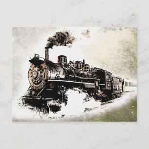 Train! Postcard