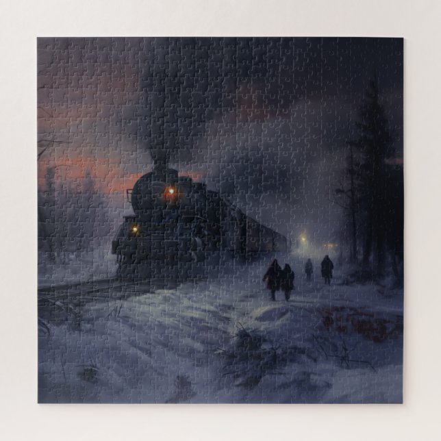 Train Puzzle Series 2-25 (Vertical)