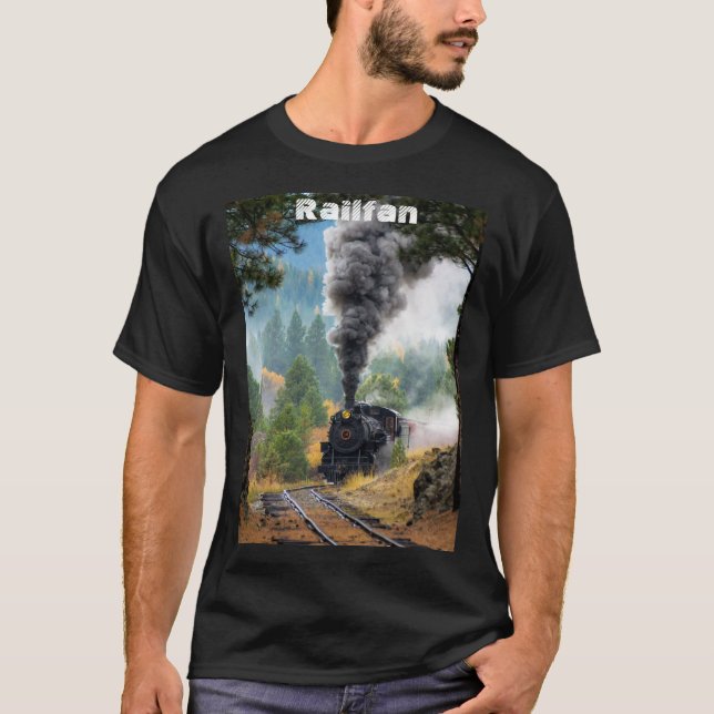 Train Railfan T-Shirt (Front)