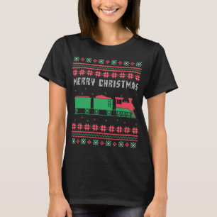 Train Railroad Ugly Christmas Sweater