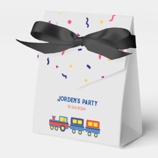 Train ride Custom Favor Box
