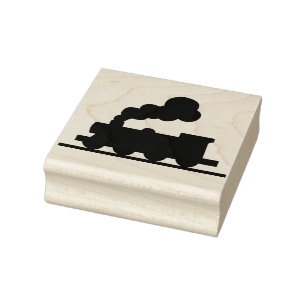 Train Rubber Stamp