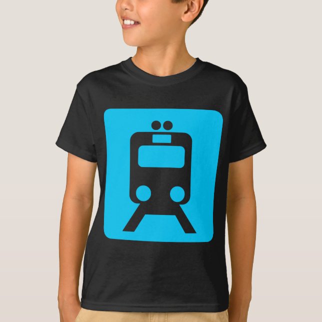 Train Sign - T-Shirt (Front)