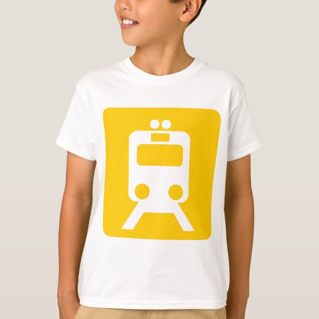Train Sign - T-Shirt (Front)