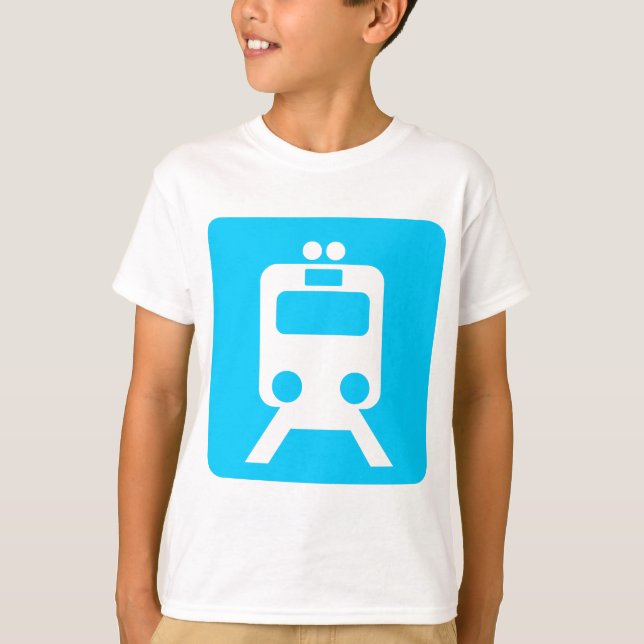 Train Sign - T-Shirt (Front)