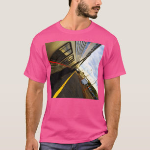 Train Sits In Station Somewhere In America T-Shirt