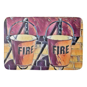 TRAIN STATION  BATH MAT