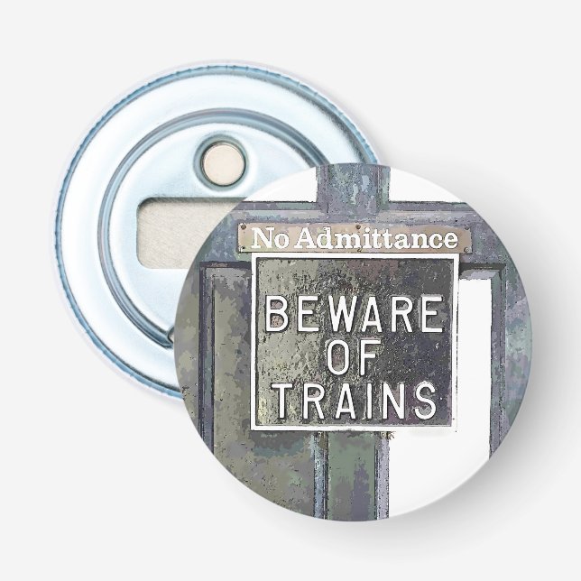 TRAIN STATION BOTTLE OPENER (Front)