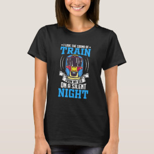 Train Station Graphic Saying With Train 3 T-Shirt