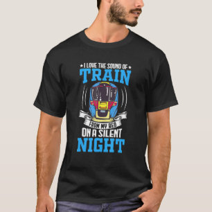 Train Station  Graphic Saying With Train 3 T-Shirt