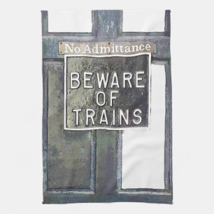 TRAIN STATION KITCHEN TOWEL