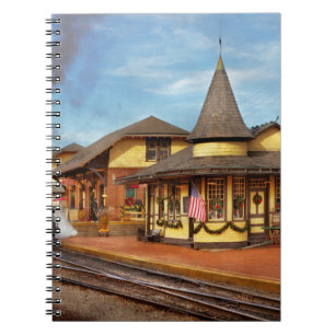 Train Station - New Hope Steam Railway Notebook