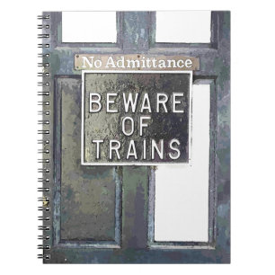 TRAIN STATION NOTEBOOK