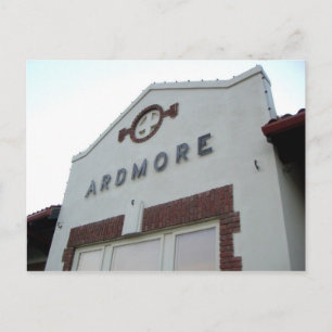 Train Station Postcard