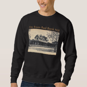 Train Station, Red Bank, New Jersey Vintage Sweatshirt