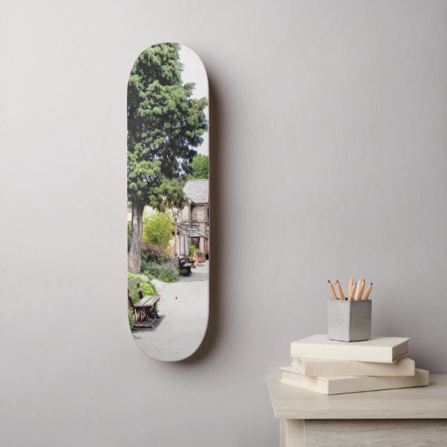 TRAIN STATION SKATEBOARD (Wall Art)