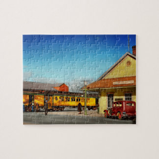 Train Station - The Virginia & Truckee 1940 Jigsaw Puzzle