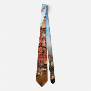 Train Station - The Wells Street Station 1889 Tie