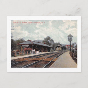 Train Station, Upper Montclair, NJ 1908 Vintage Postcard