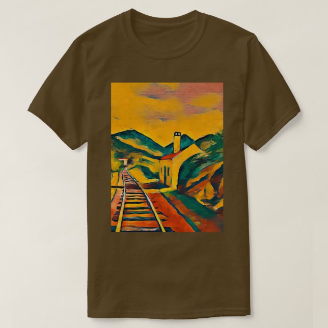 Train station View 4 T-Shirt (Design Front)