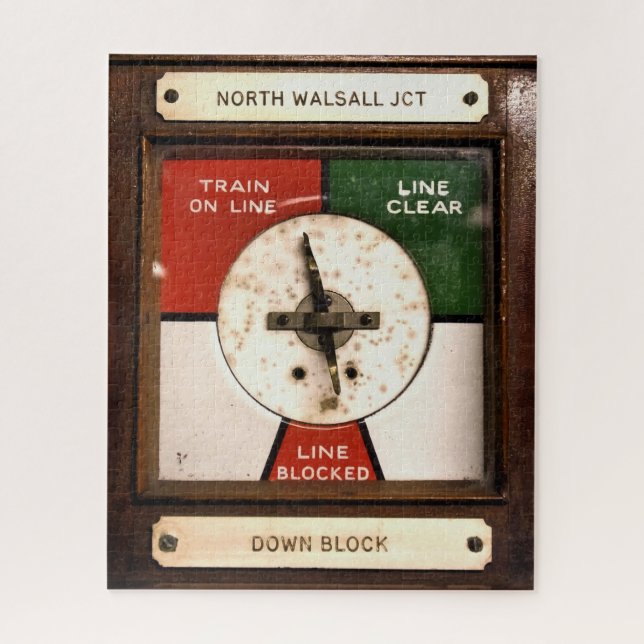 TRAIN STATIONS JIGSAW PUZZLE (Vertical)