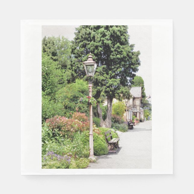 TRAIN STATIONS NAPKIN (Front)