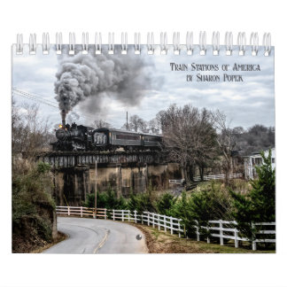 Train Stations of America 2025 Calendar