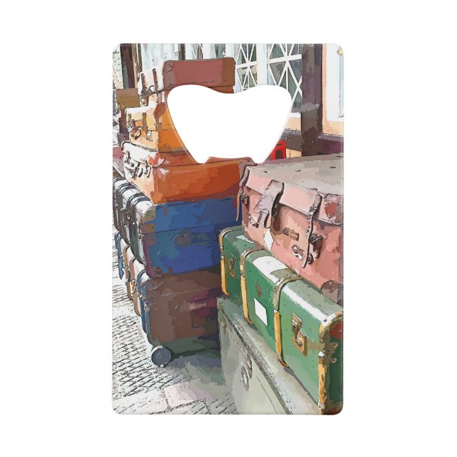 TRAIN STATIONS WALLET BOTTLE OPENER (Front)