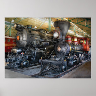 Train - Steam Locomotives Poster