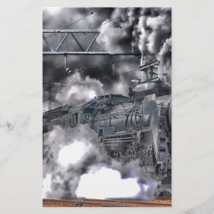 Train Steam Railroad Steampunk Engine Destiny