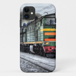 Train Steam Railroad Steampunk Engine Destiny iPhone 11 Case