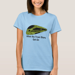 Train Stop Shirt-Womens T-Shirt