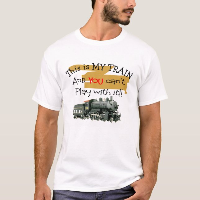 Train T-Shirt, Men's T-Shirt (Front)