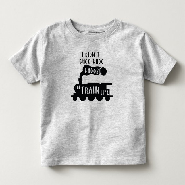 Train Tee for Toddlers (Front)