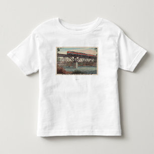 Train-The Tippecanoe / Crossing Tippecanoe River Toddler T-shirt