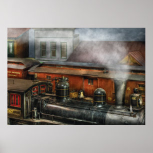Train - The train yard II Poster