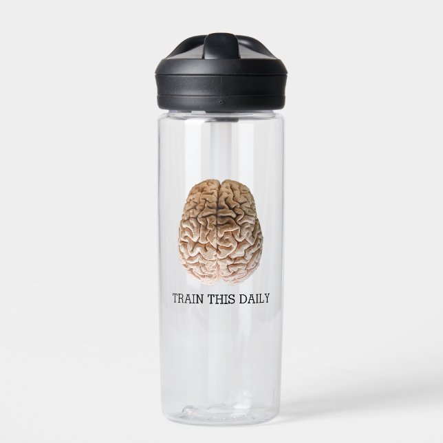 Train This Daily Water Bottle (Front)