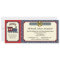 Train Ticket Invite - Rustic Red & Blue