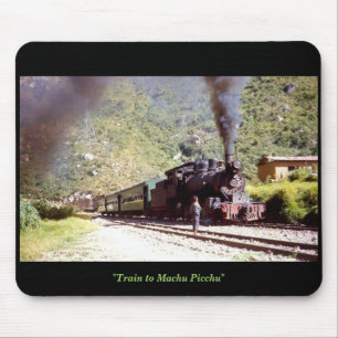 'Train to Machu Picchu' Mouse Pad
