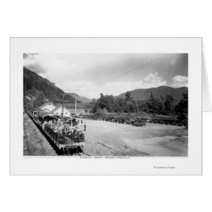 Train touristique du projet Skagit