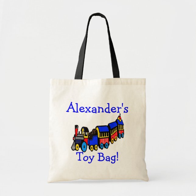 Train-Toy Bag Personalize it (Front)