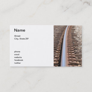 Train Track Business Card