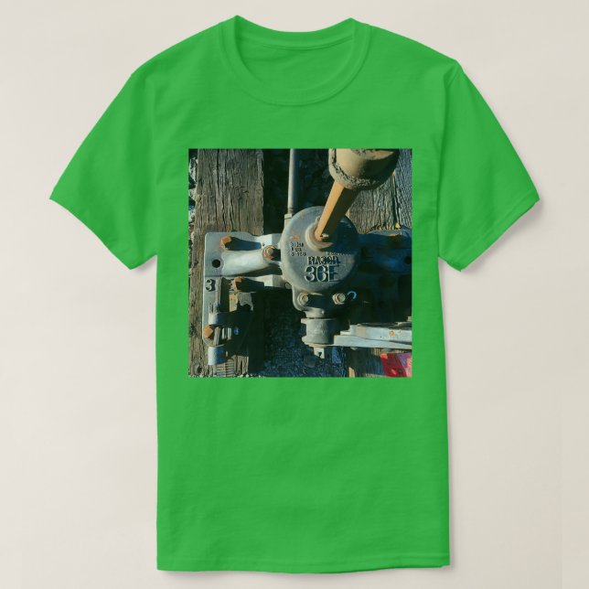 Train Track Detail T-Shirt (Design Front)